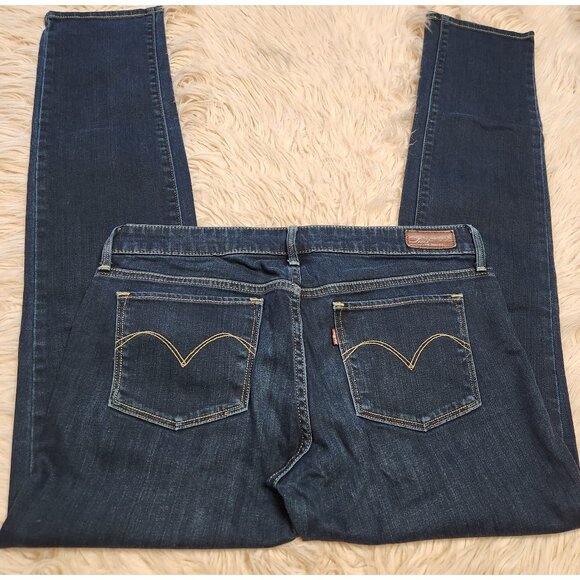LEVI'S SLIGHT CURVE SKINNY DENIM JEANS-Size 29X32 - Picture 2 of 7